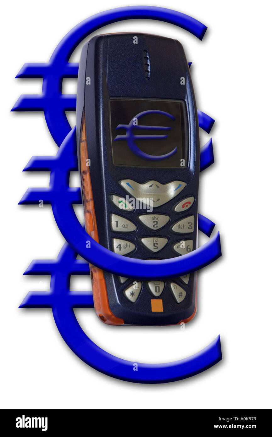 ECONOMY AND COMMUNICATION Stock Photo