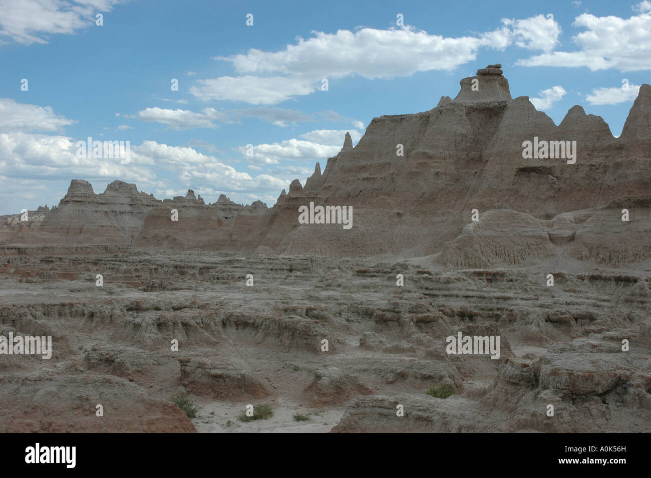 P31 082 Badlands National Park - Near Door Trail Stock Photo