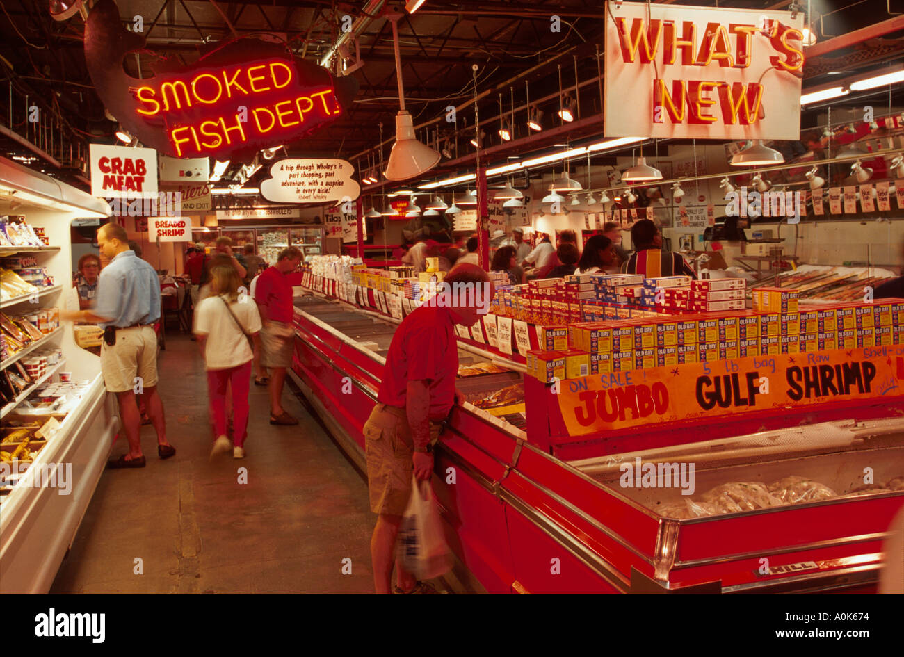 Fish market in strip district hires stock photography and images Alamy