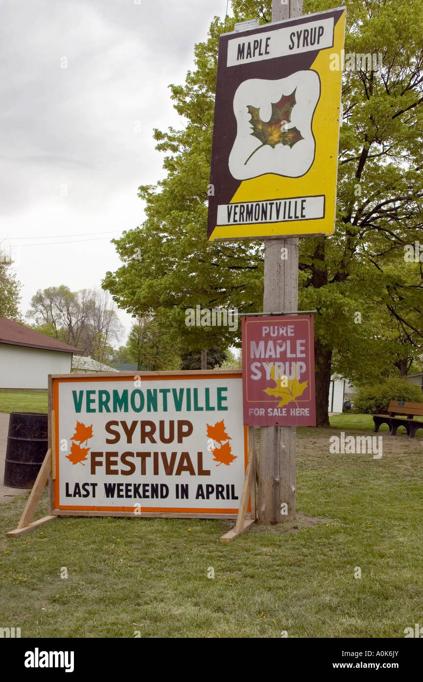 Vermontville maple syrup hires stock photography and images Alamy