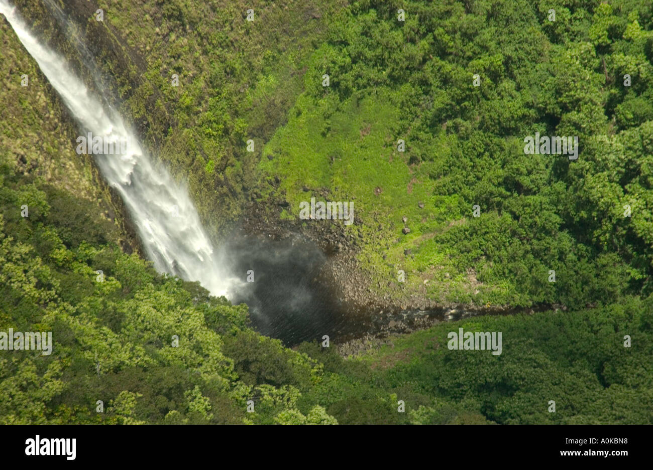 Aerial View of Big Island of Hawaii Stock Photo - Alamy
