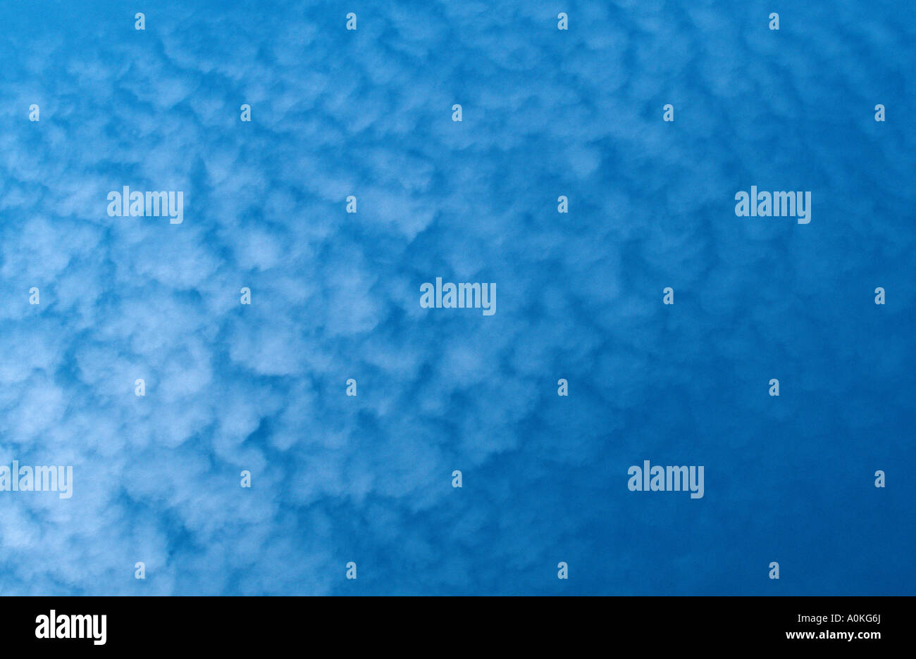 Clouds Wolken Himmel sky blau blue Querformat horizontal Stock Photo