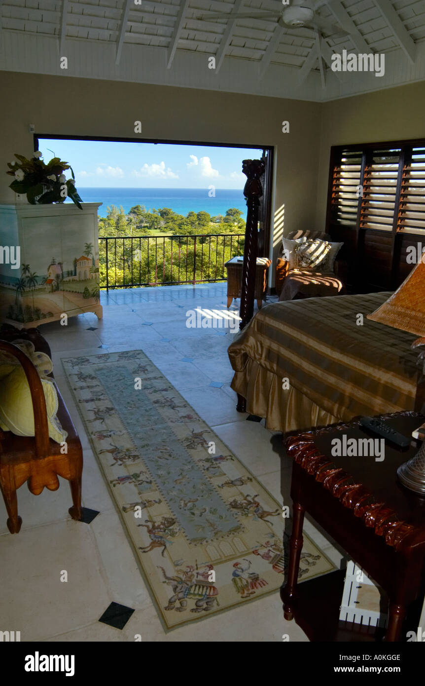 Pineapple House Private Villa Tryall Golf Resort Jamaica Stock Photo