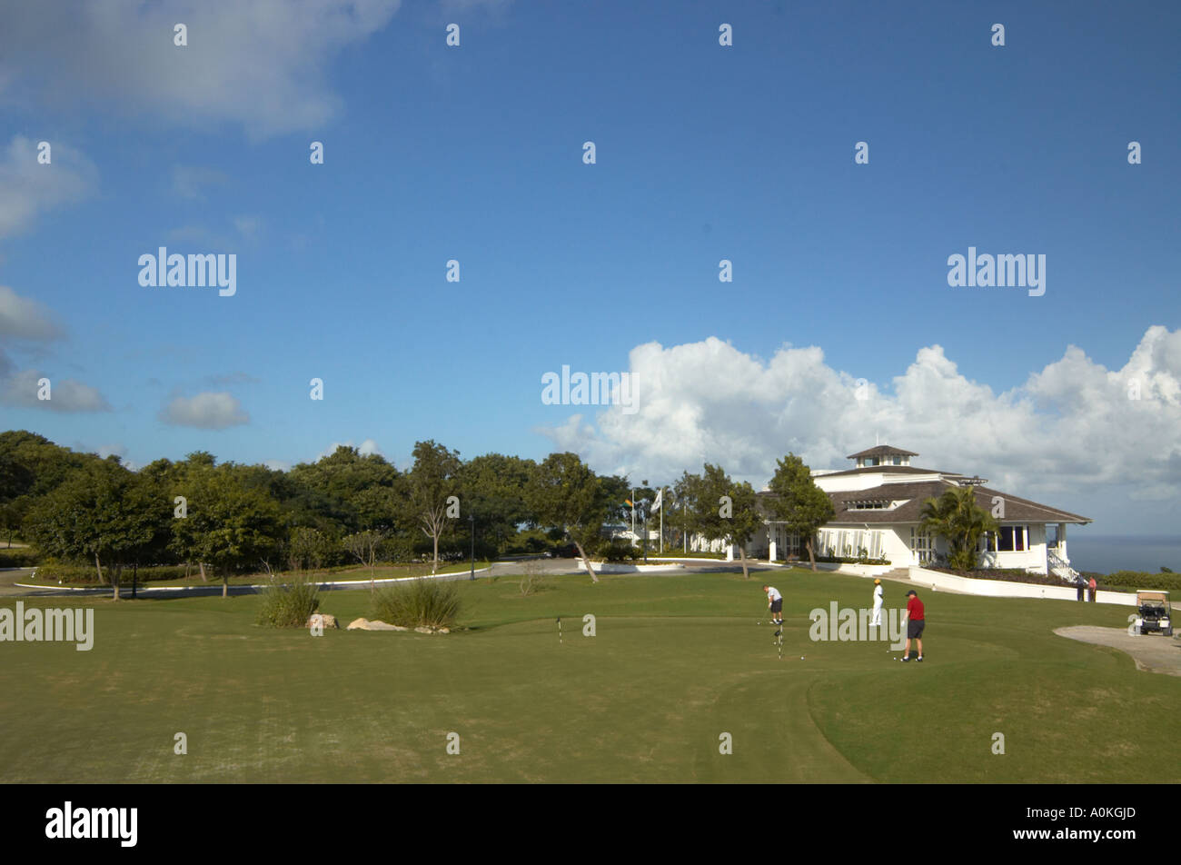 White Witch Golf Resort Spring Farm Montego Bay Jamaica Stock Photo Alamy
