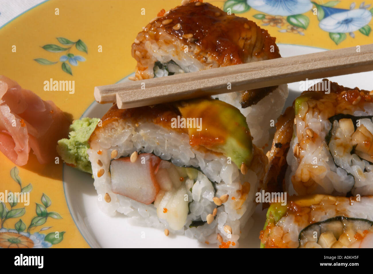 Yellow dragon roll hires stock photography and images Alamy
