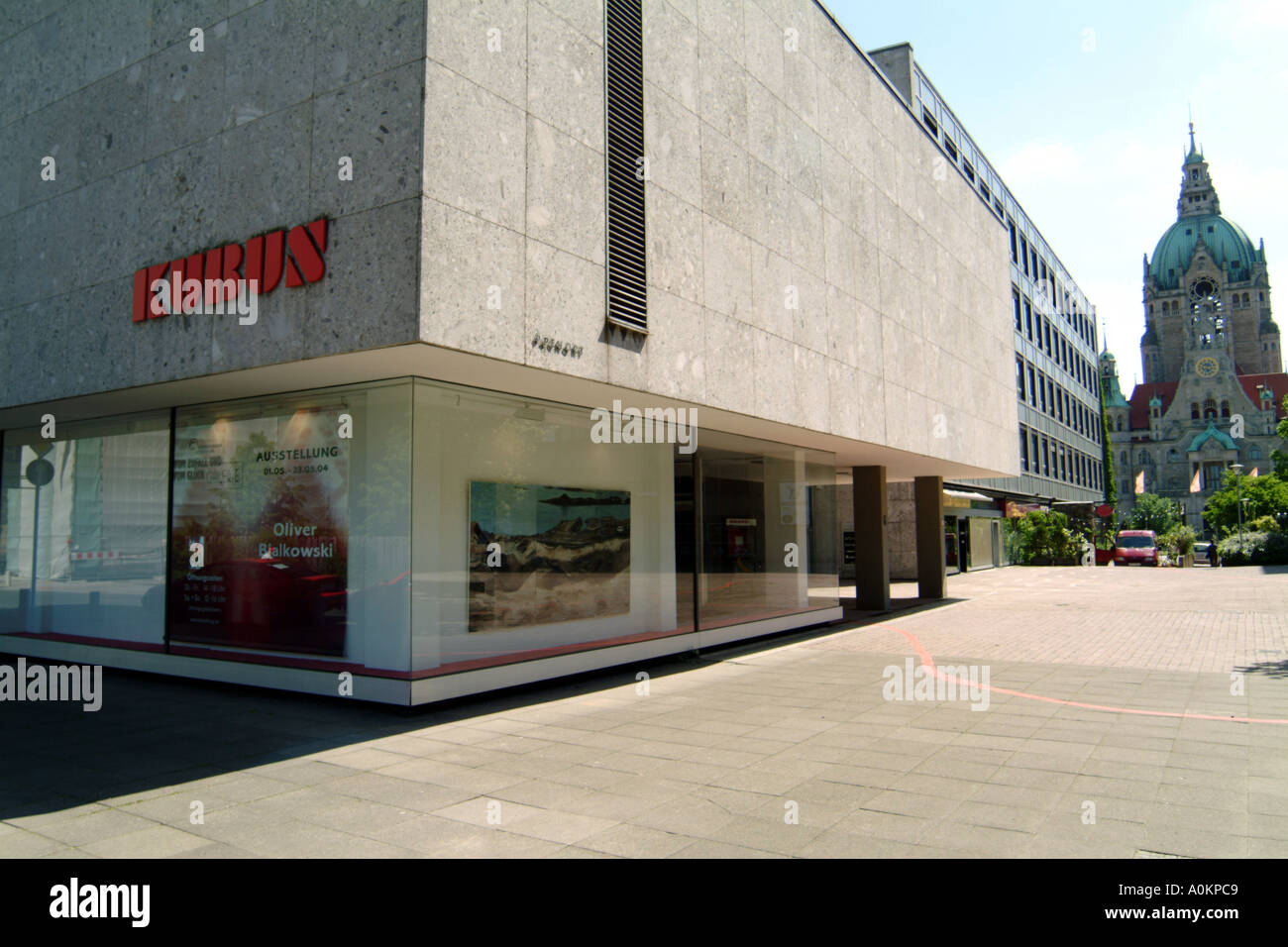 kubus hannover art gallery germany Stock Photo Alamy