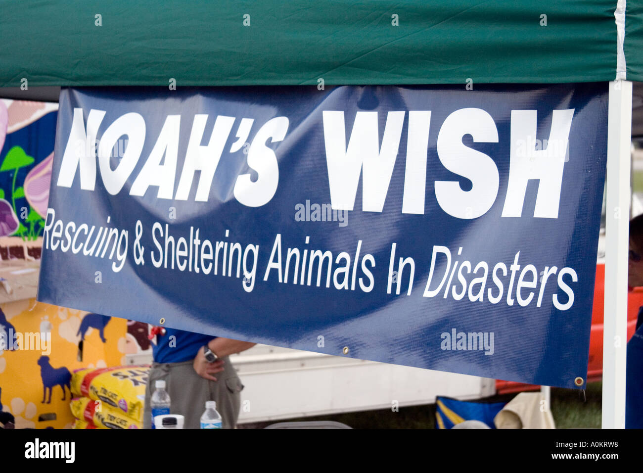 Noahs Wish banner Stock Photo