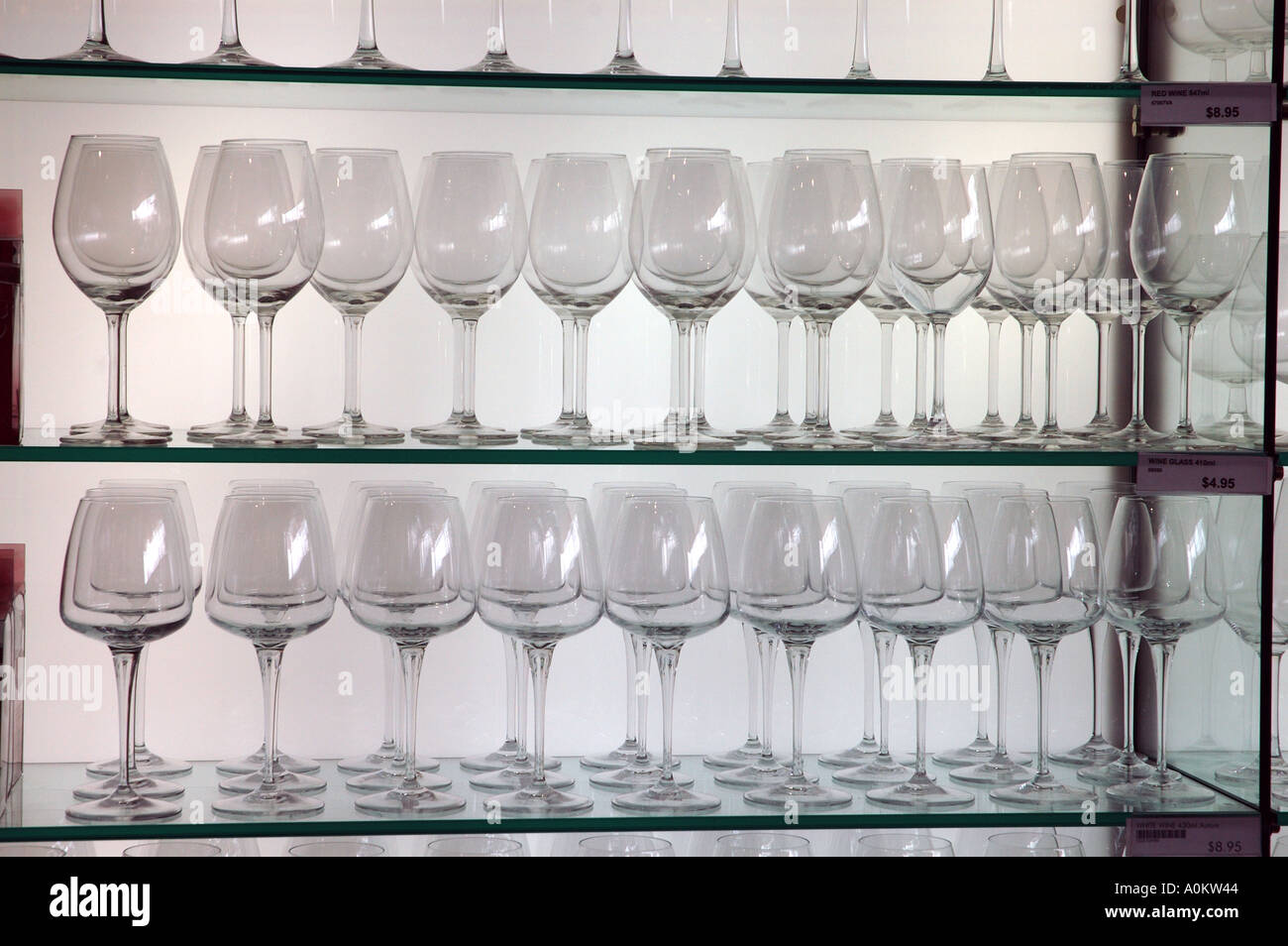 display of fine wine glasses Brisbane Queensland Australia dsca 0477