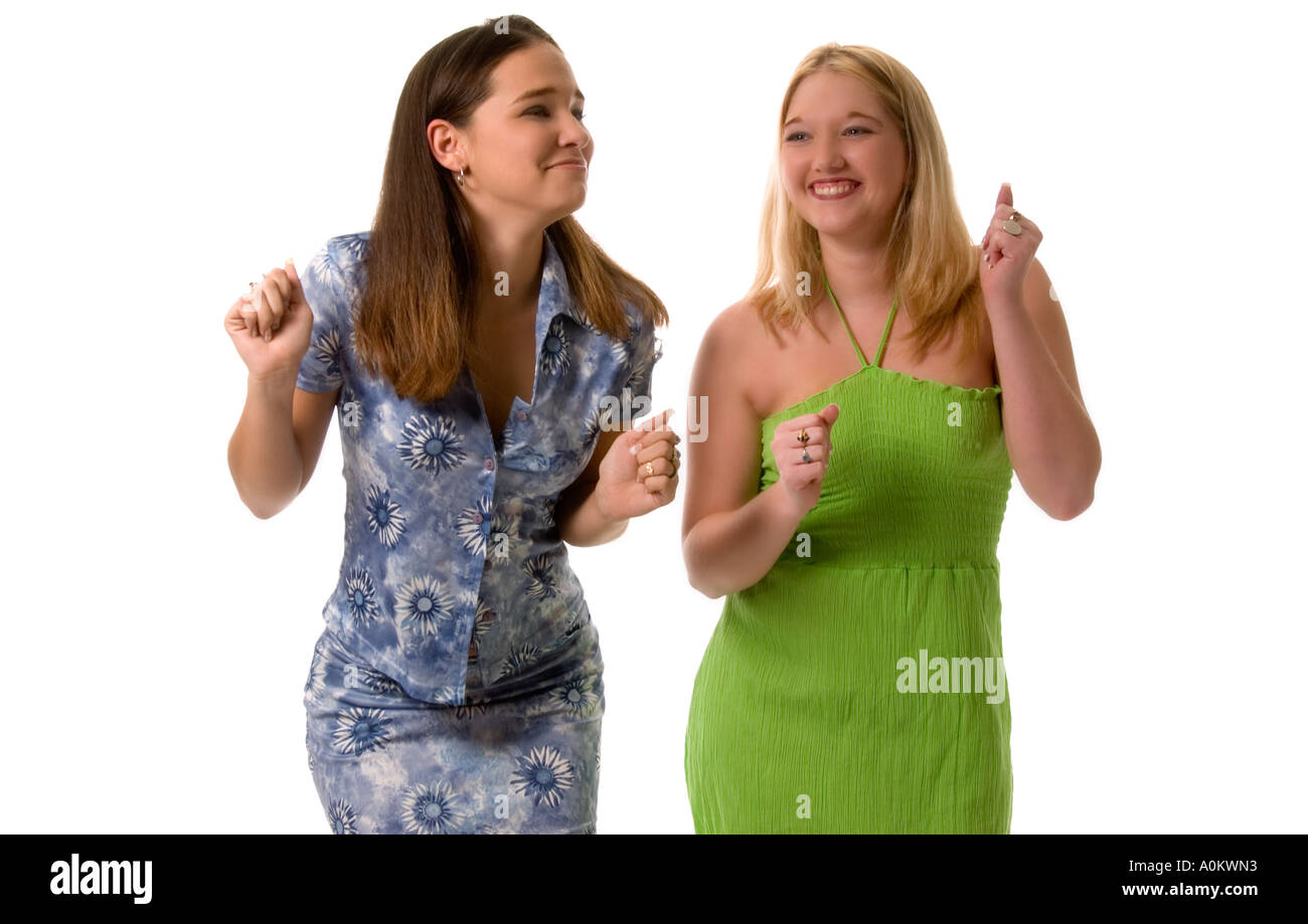 Teens dancing Cut Out Stock Images & Pictures Alamy