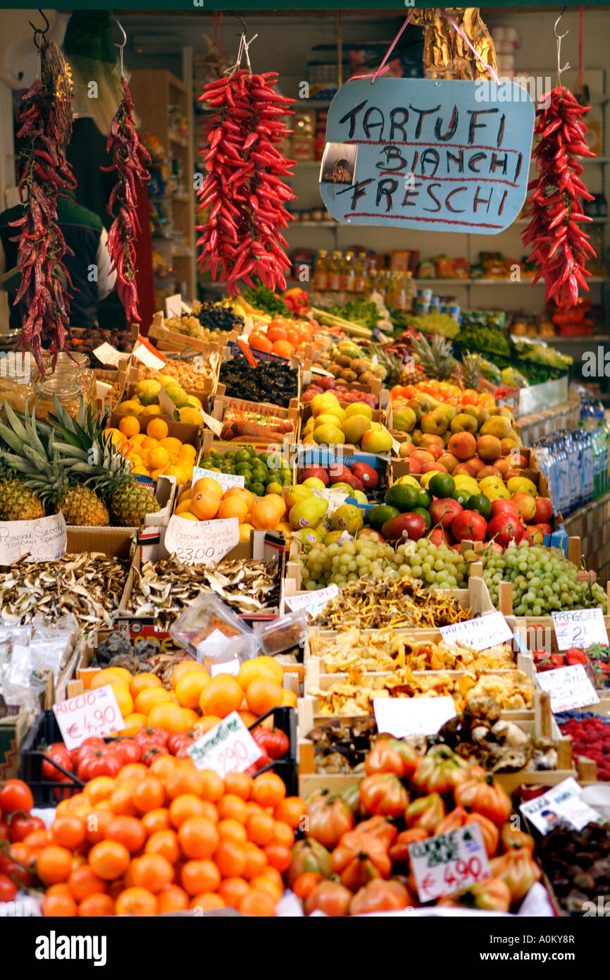 Fresh White Truffle Sign, Bologna, Italy, Europe Stock Photo Alamy