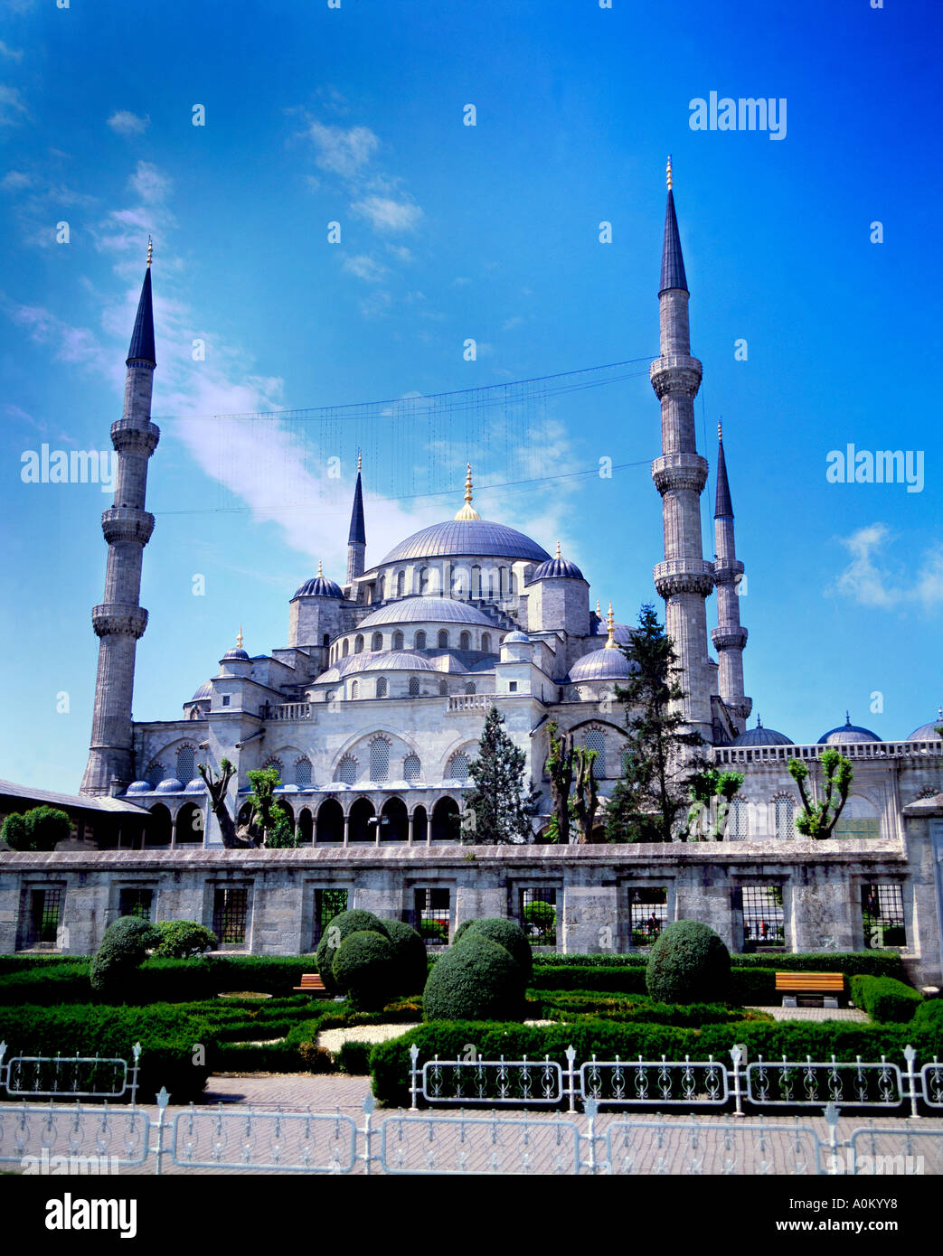 Istanbul Turkey Blue Mosque Stock Photo - Alamy