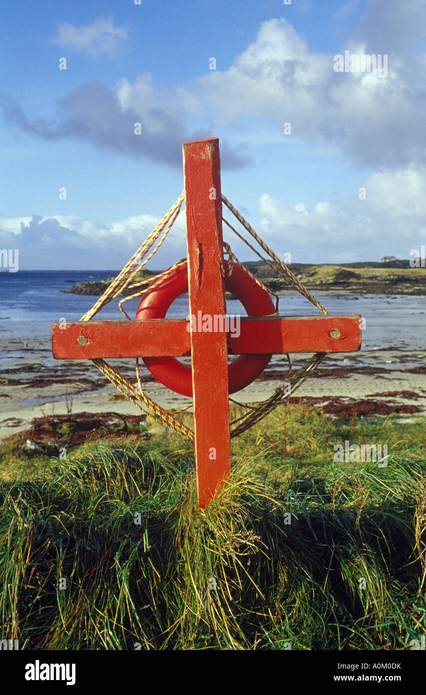 Beach scene in Donegal Stock Photo - Alamy