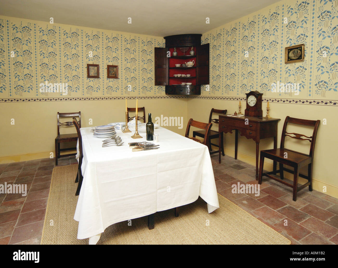 Living room of a row of back to back houses in Hurst Street Birmingham