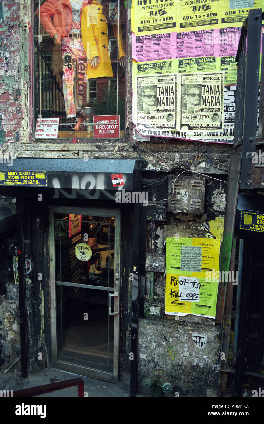 Trendy store in Greenwich Village New York City Stock Photo Alamy