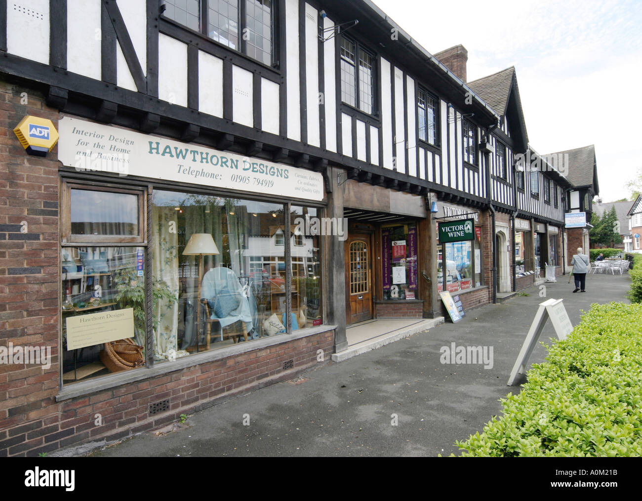 Victoria square droitwich spa worcestershire england uk hires stock