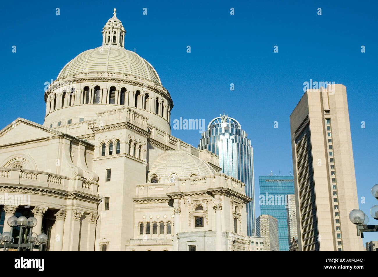 Christian Science Headquarters on Massachusetts Avenue in Boston Stock Photo Alamy