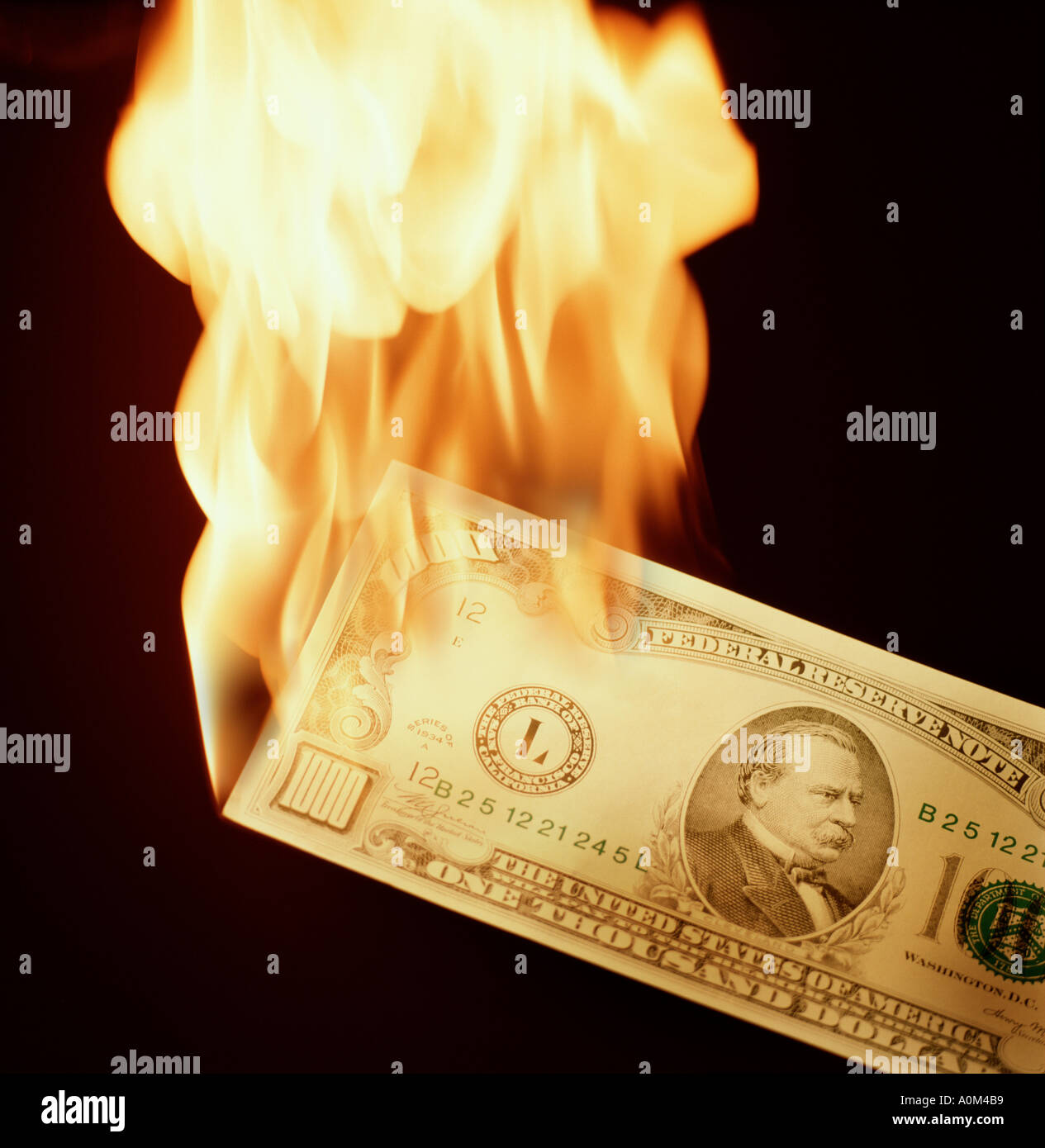 Burning money hires stock photography and images Alamy