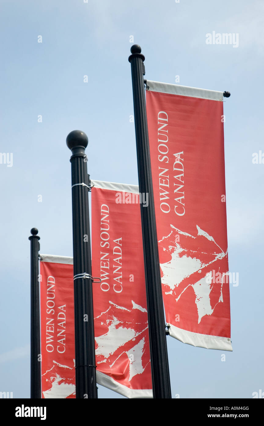 Owen Sound Ontario Stock Photo Alamy