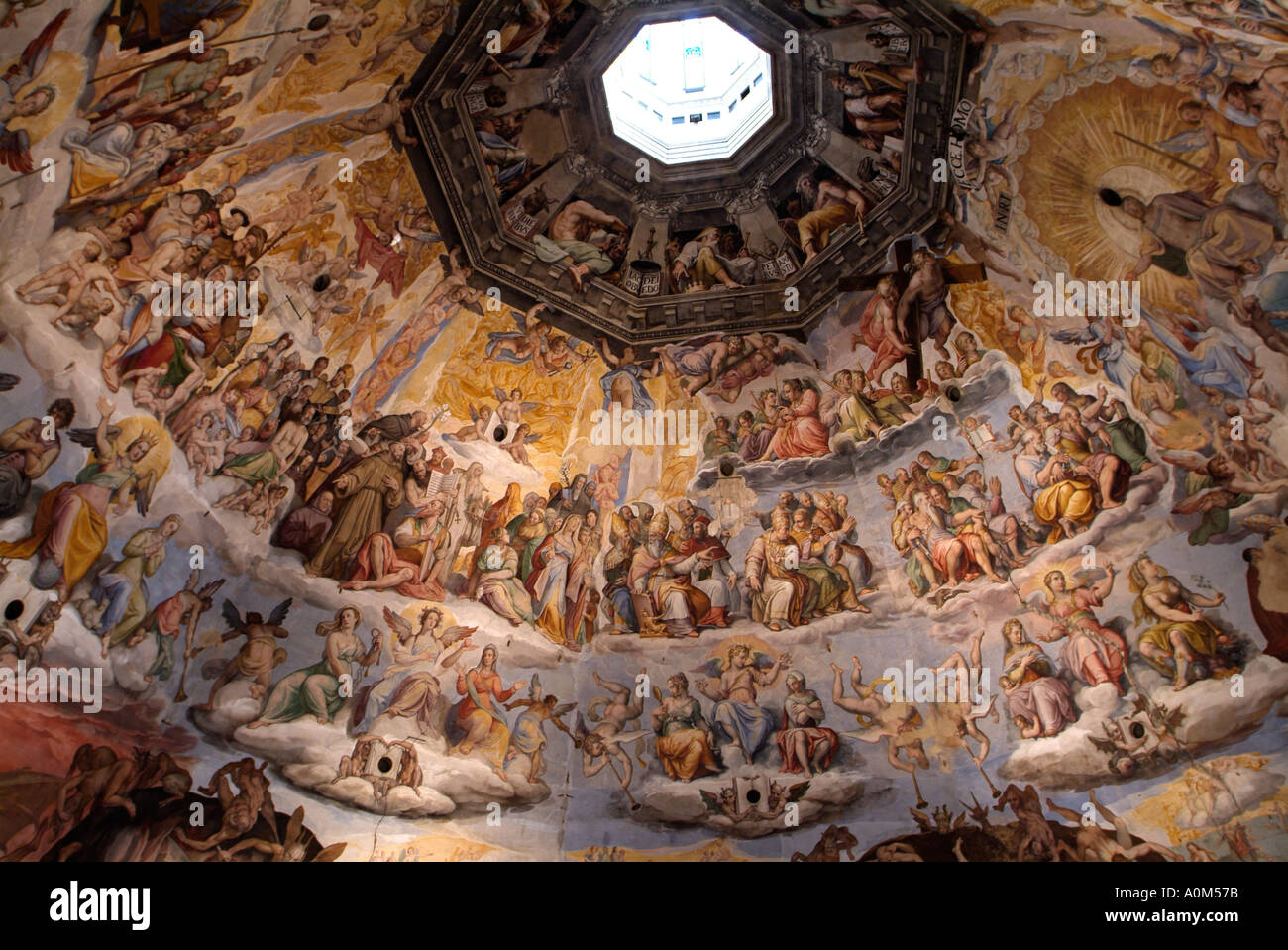 Frescoes on the inside of the dome Brunelleschi s Cupola Duomo di Santa