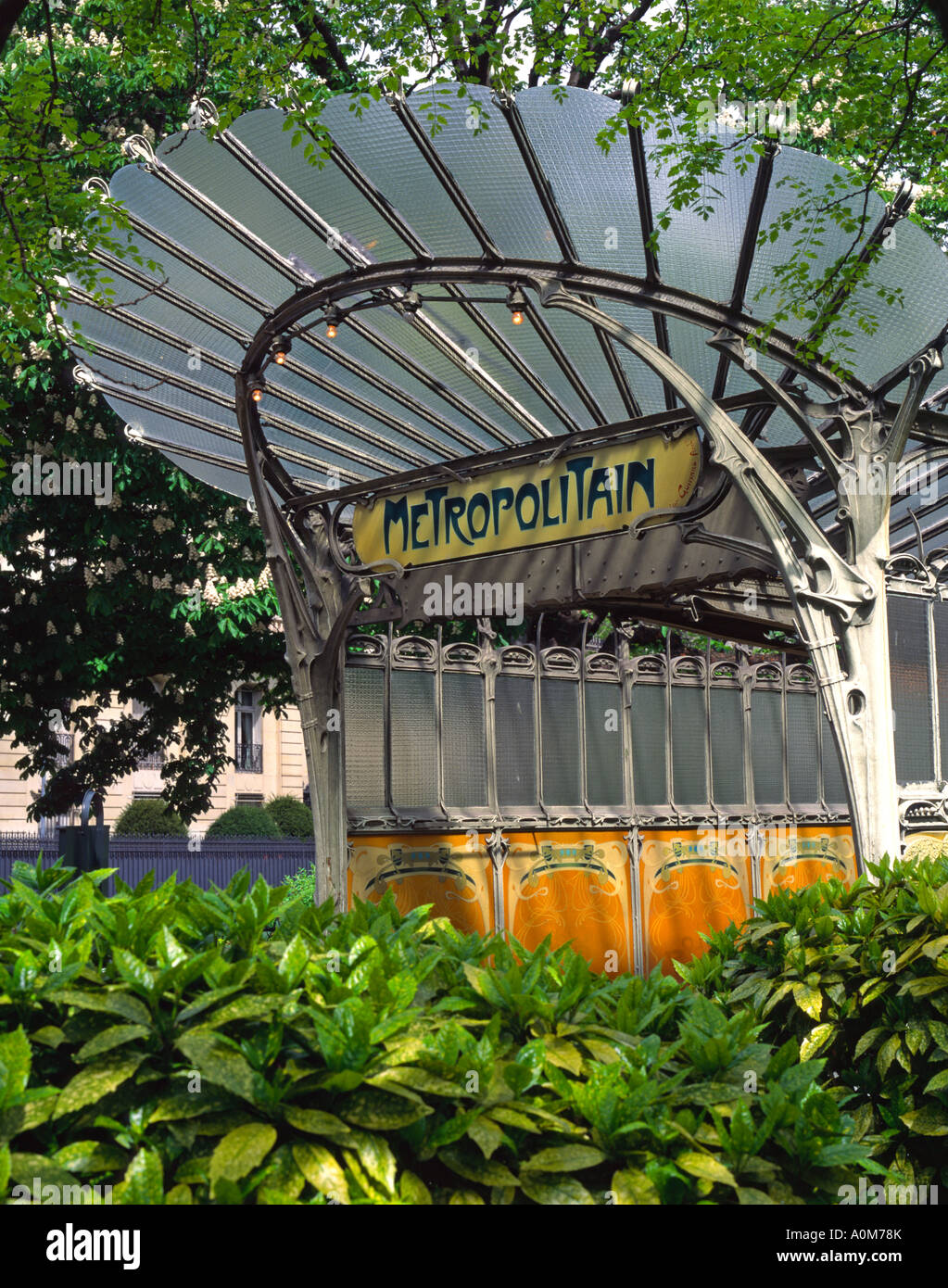 Porte Dauphine Metro Station Paris France Stock Photo Alamy