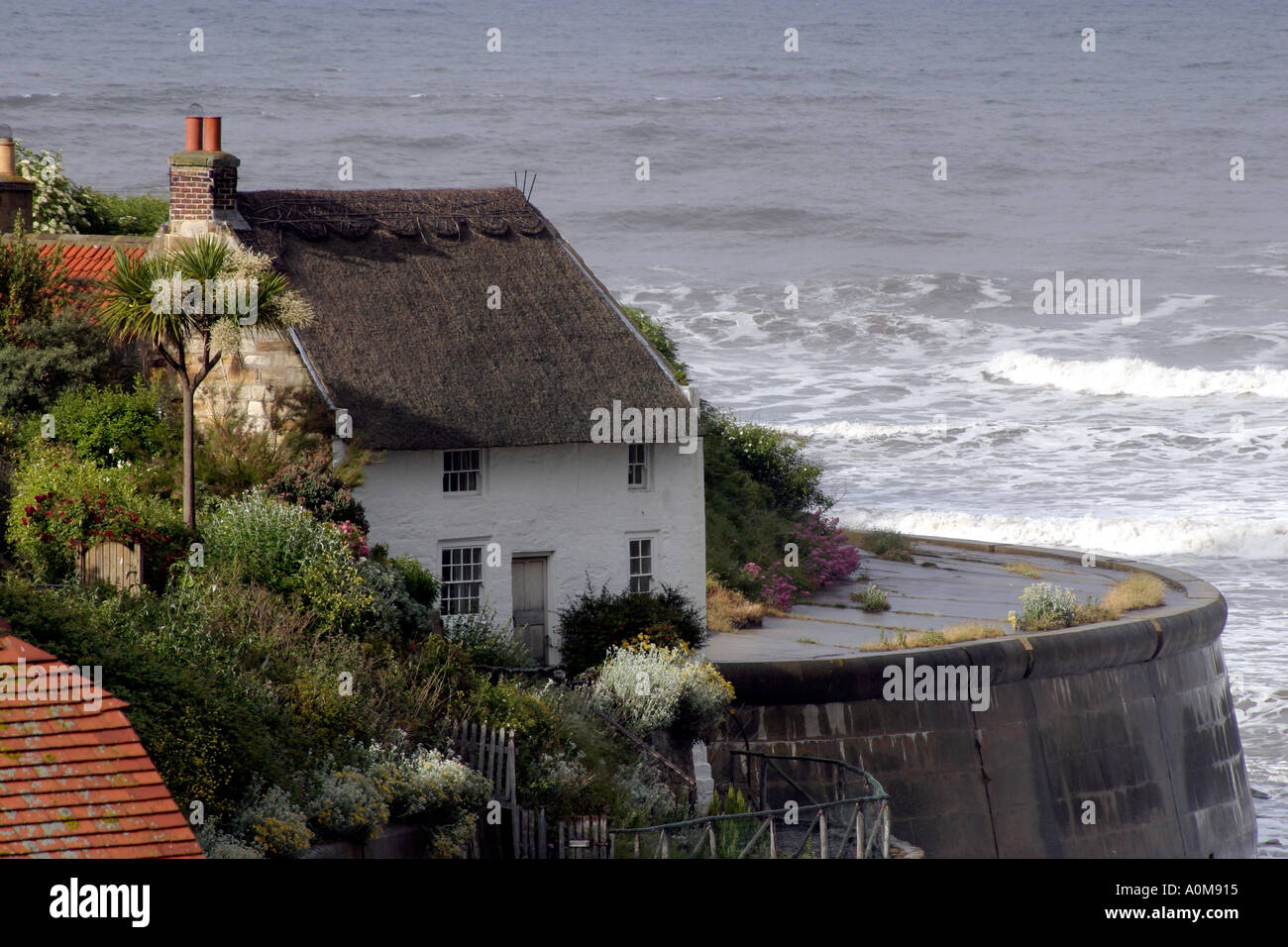 Cottage Runswick Bay North Yorkshire Stock Photo 1853716 Alamy