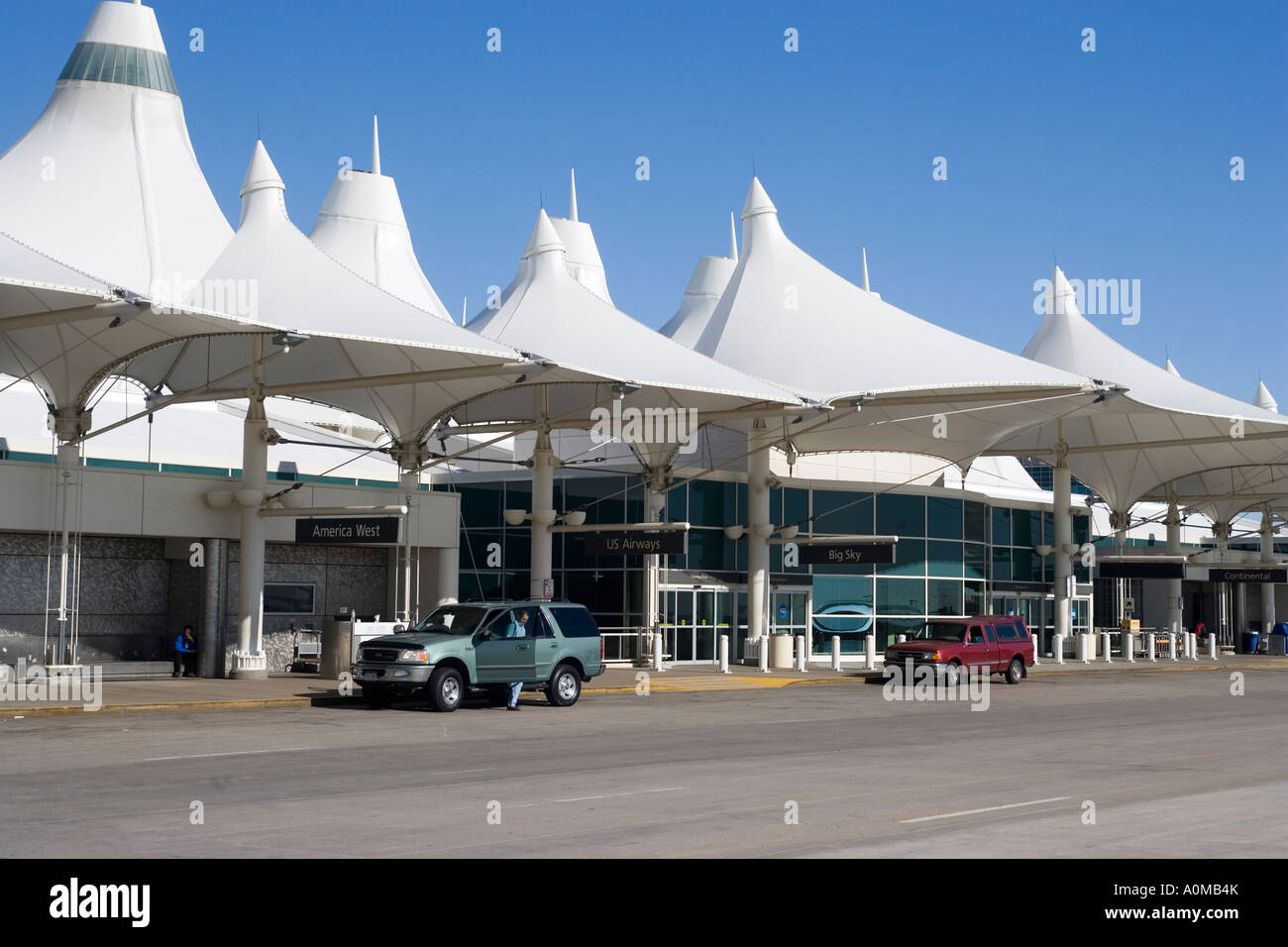 Denver International Airport Denver USA Stock Photo