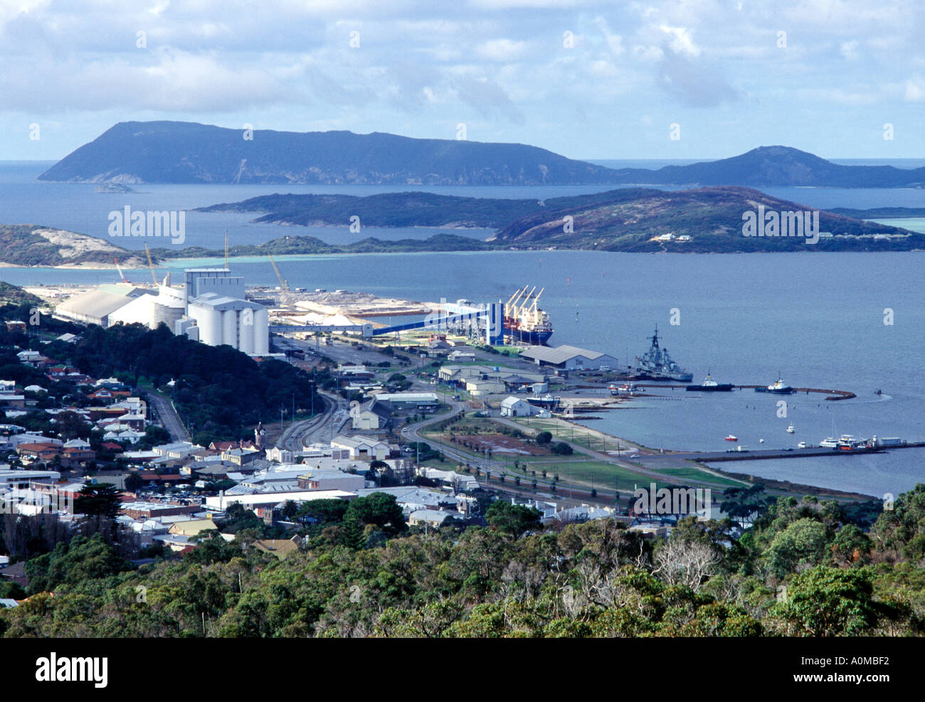 Albany Port, the first deeps water port in Western Australia, predating
