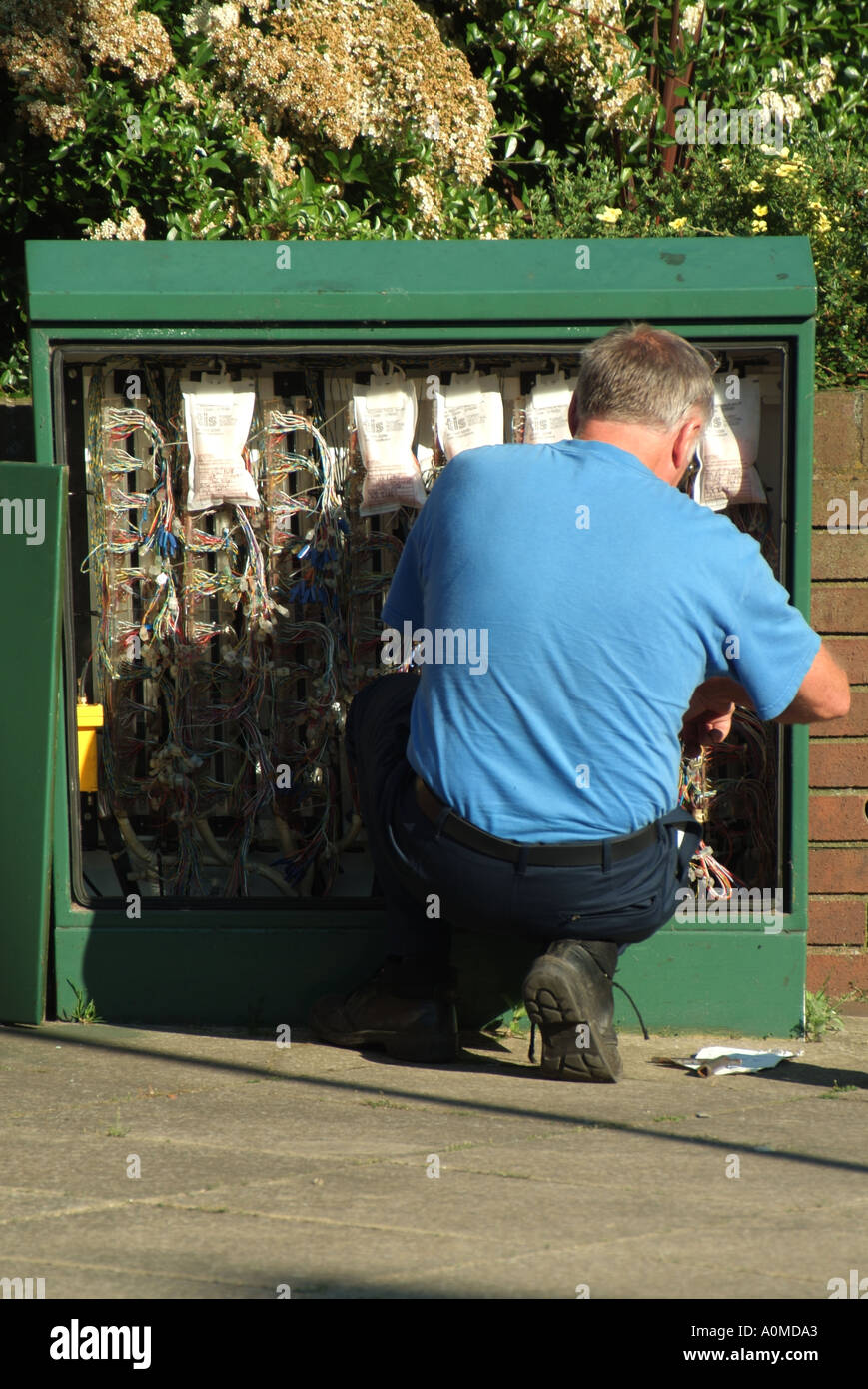 Telephone cable box hires stock photography and images Alamy