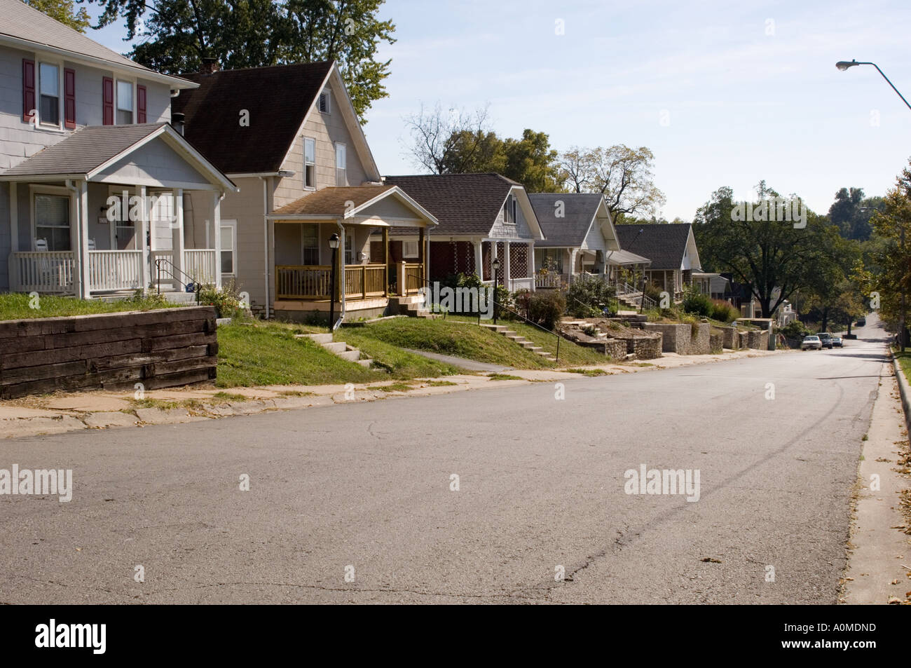 City Streets in Kansas City, Missouri Stock Photo Alamy