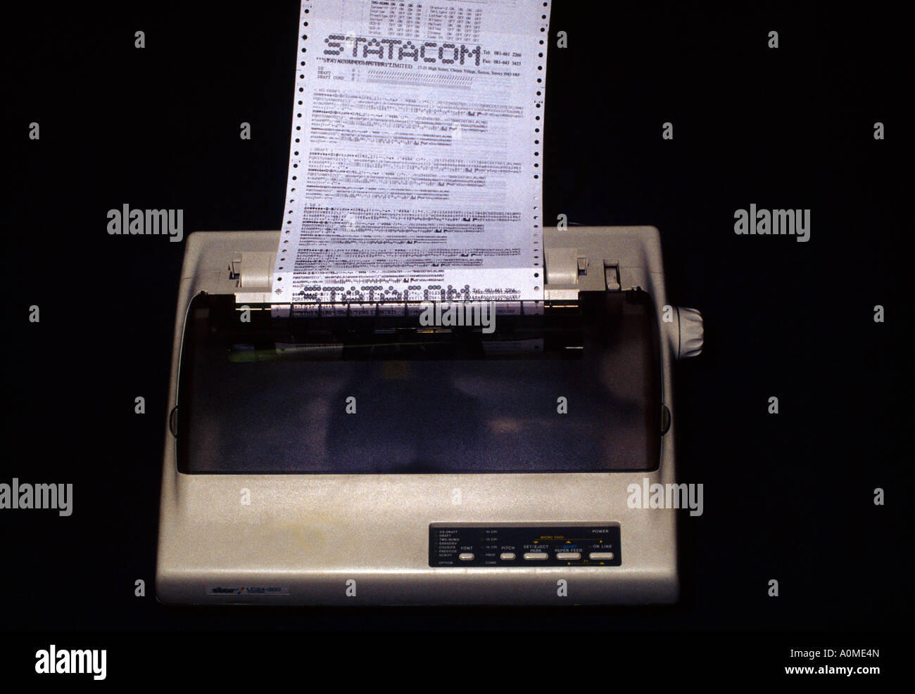 Dot matrix hi-res stock photography and images - Alamy