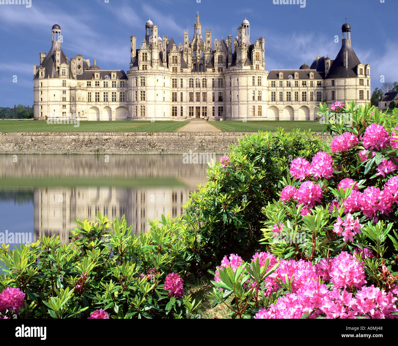 FR - LOIRE VALLEY: Chateau de Chambord Stock Photo