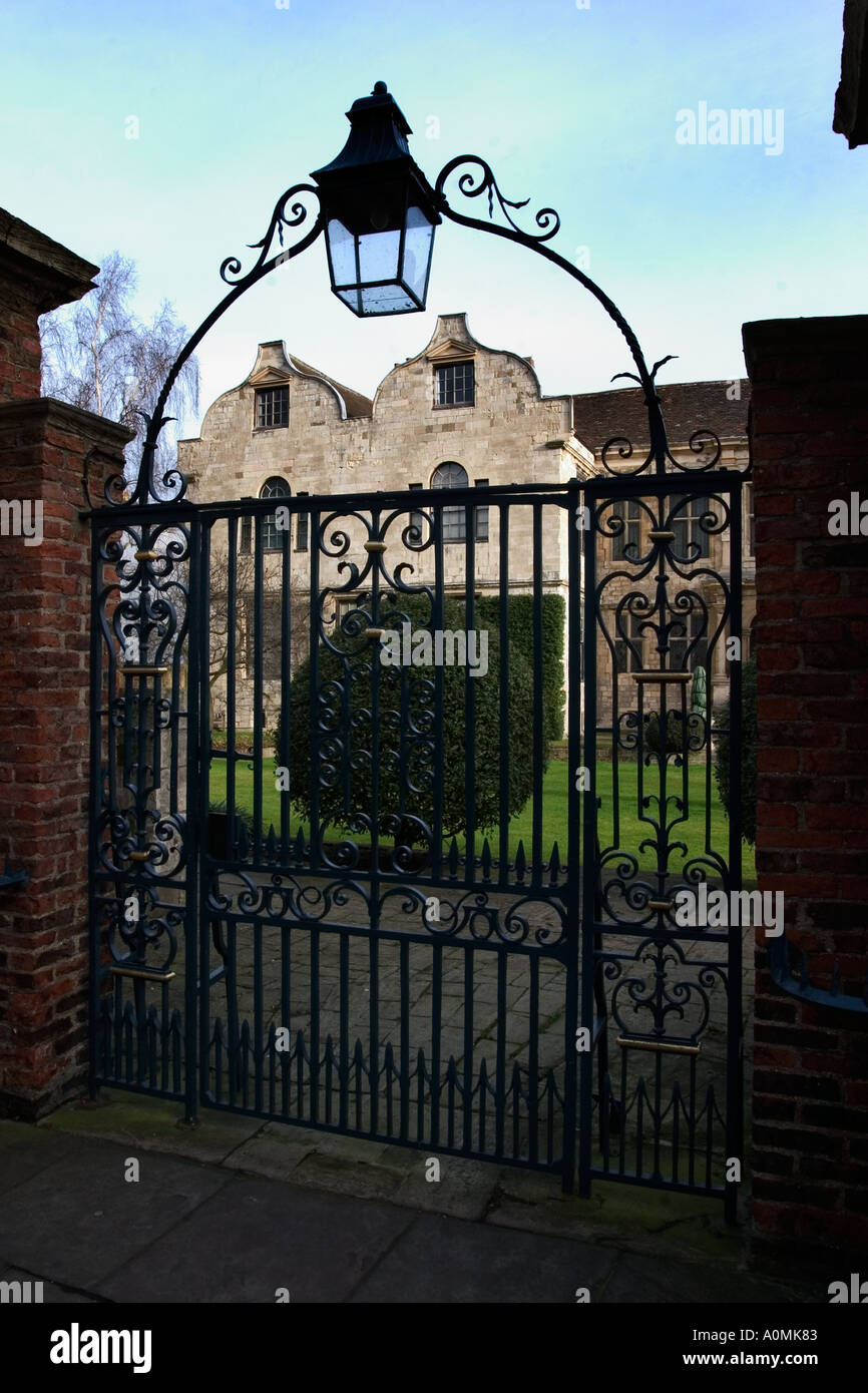 The Treasurers House from Minster Yard in York England Stock Photo