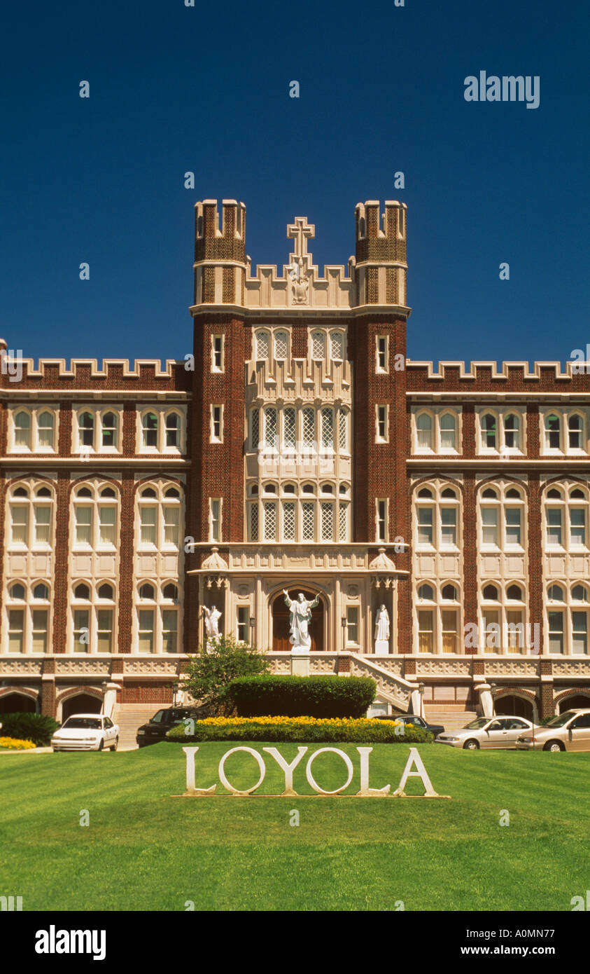 Loyola University New Orleans USA Stock Photo