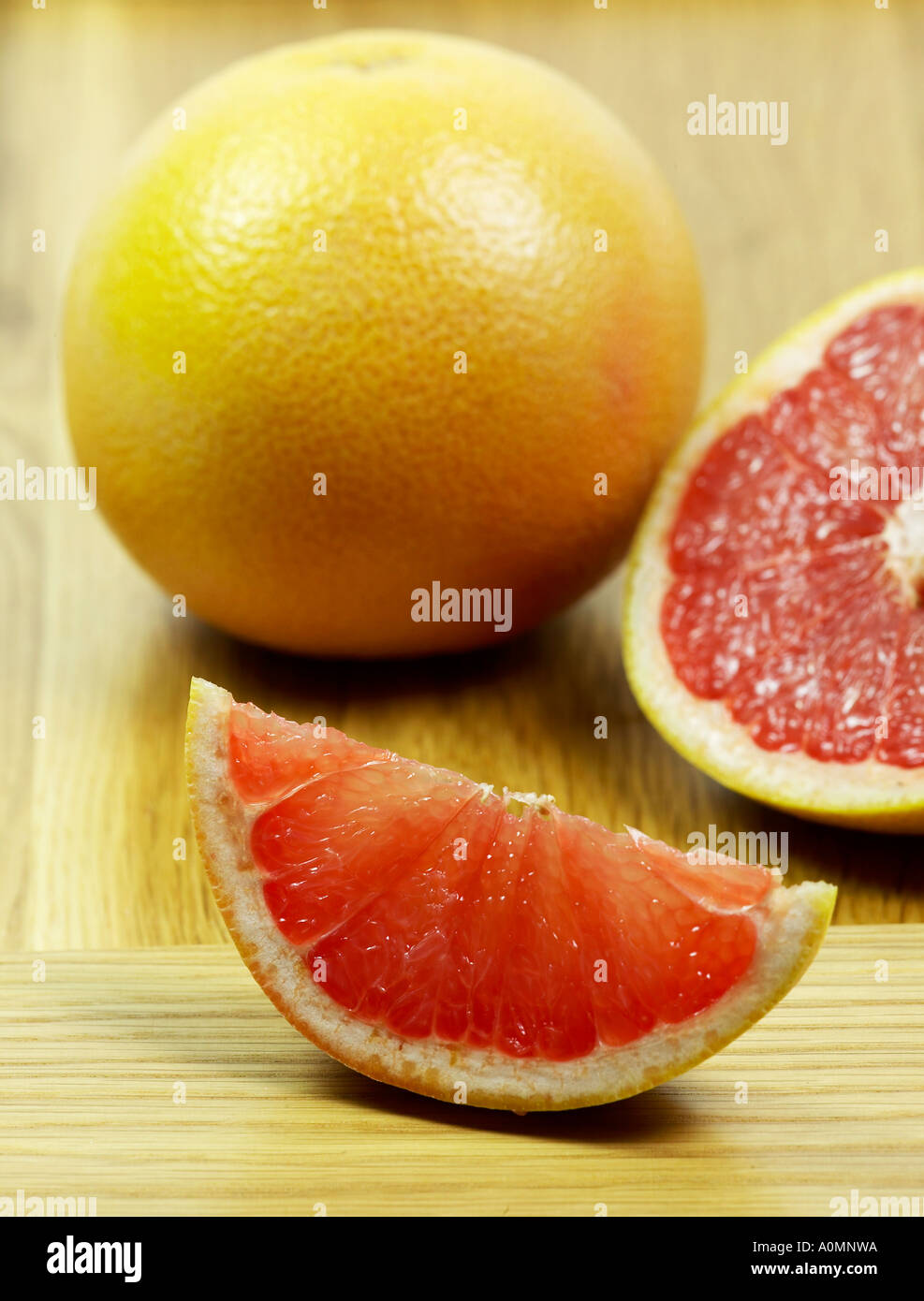 Pink Grapefruit Citrus paradisi Stock Photo Alamy
