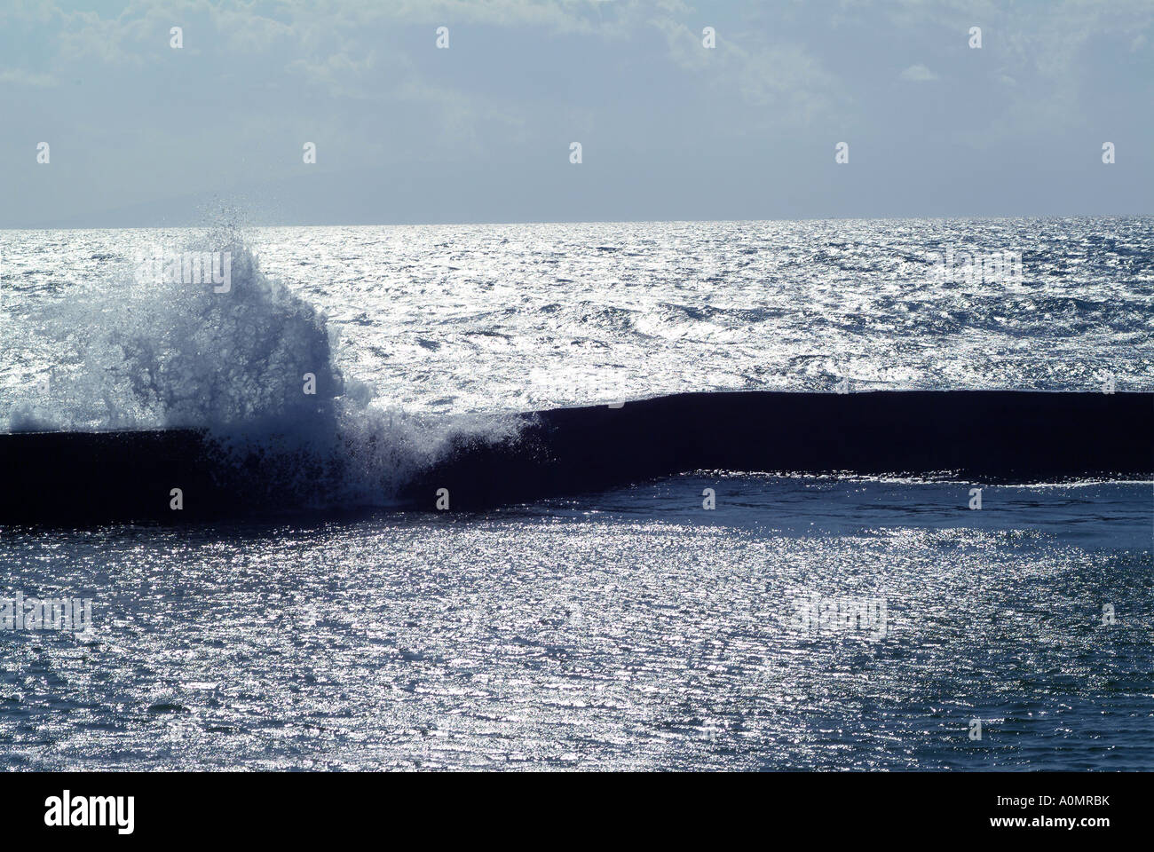 sea waves Meer Wellen Stock Photo