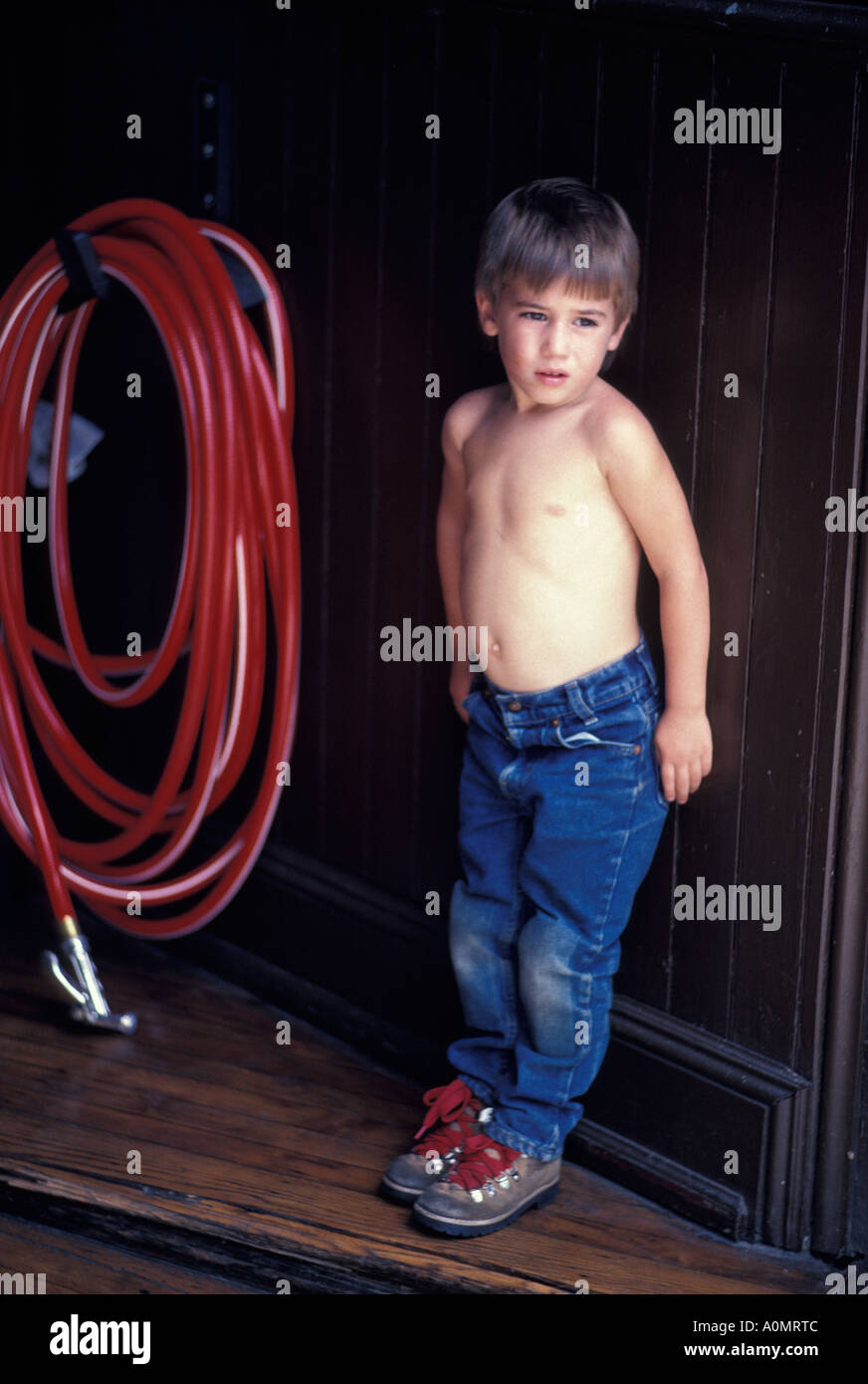 boys in blue jeans