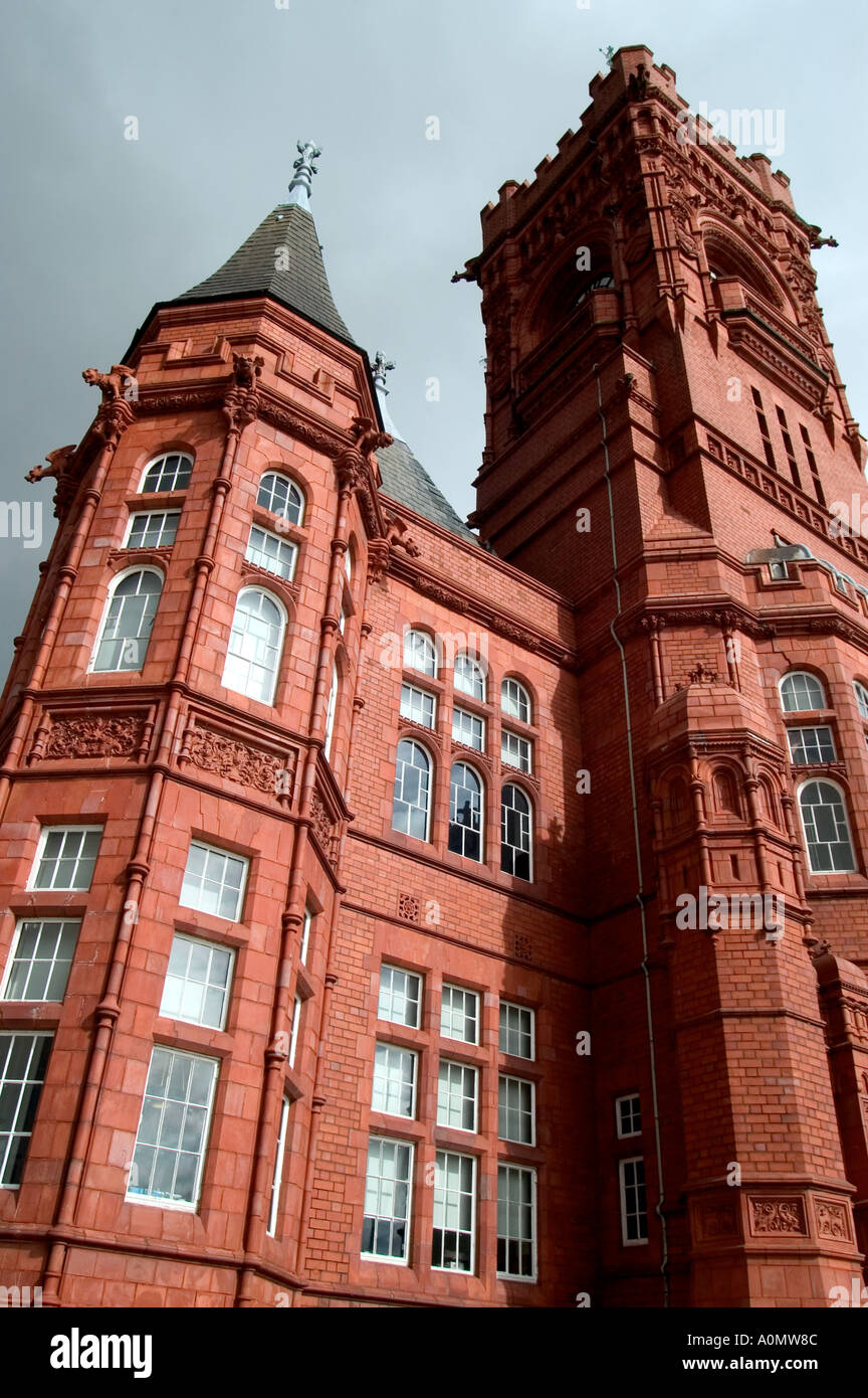Red Building Cardiff Cardiff bay south building province oversea tour tourism trip vacation ...