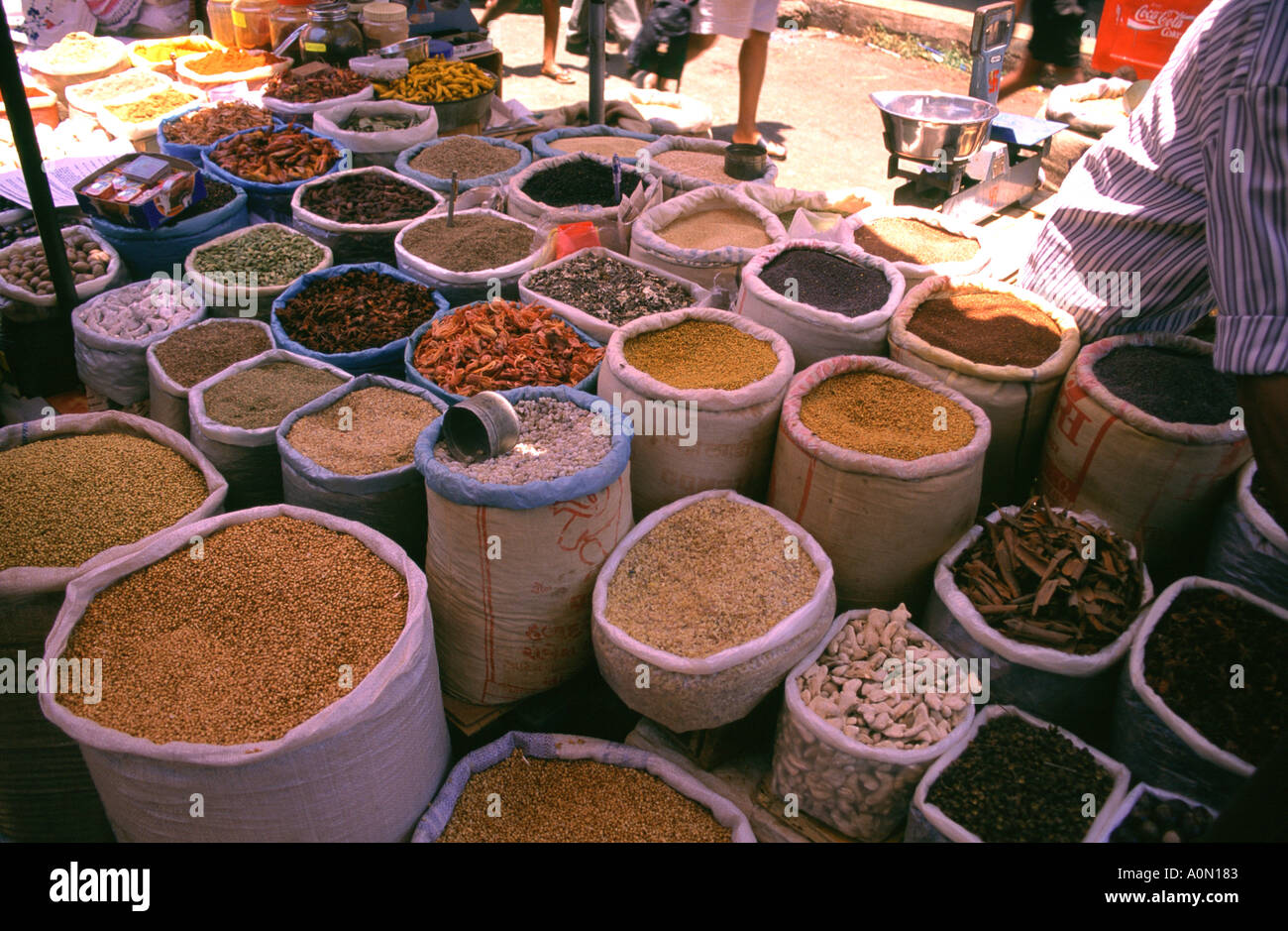 Spice market mapusa goa hires stock photography and images Alamy