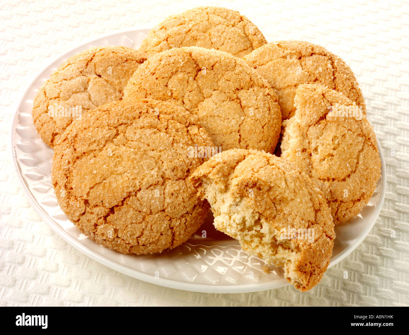 ITALIAN AMARETTI BISCUITS CUT OUT Stock Photo Alamy