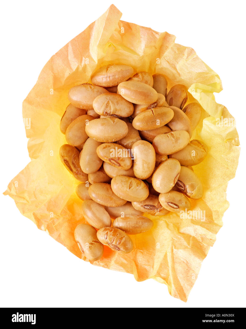 SOYA NUTS CUT OUT Stock Photo