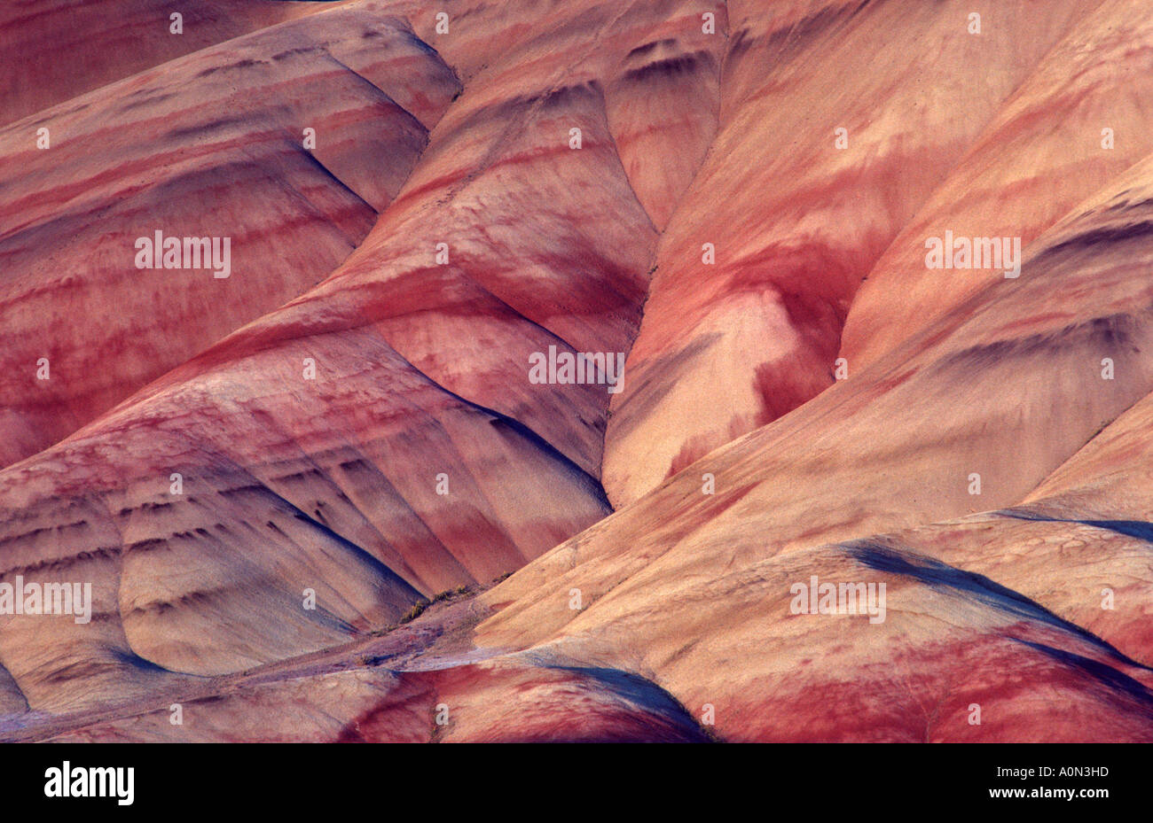 Painted Hills John Day Fossil Beds National Monument Eastern Oregon USA