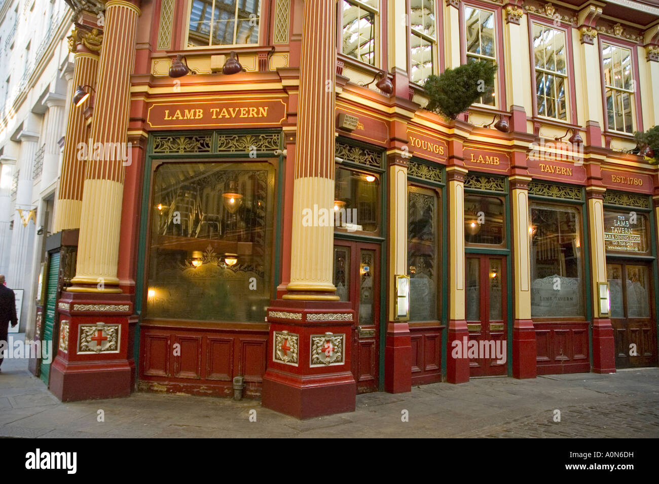 The Lamb Inn, Leadenhall Market, City of London, England, UK, GB, EU