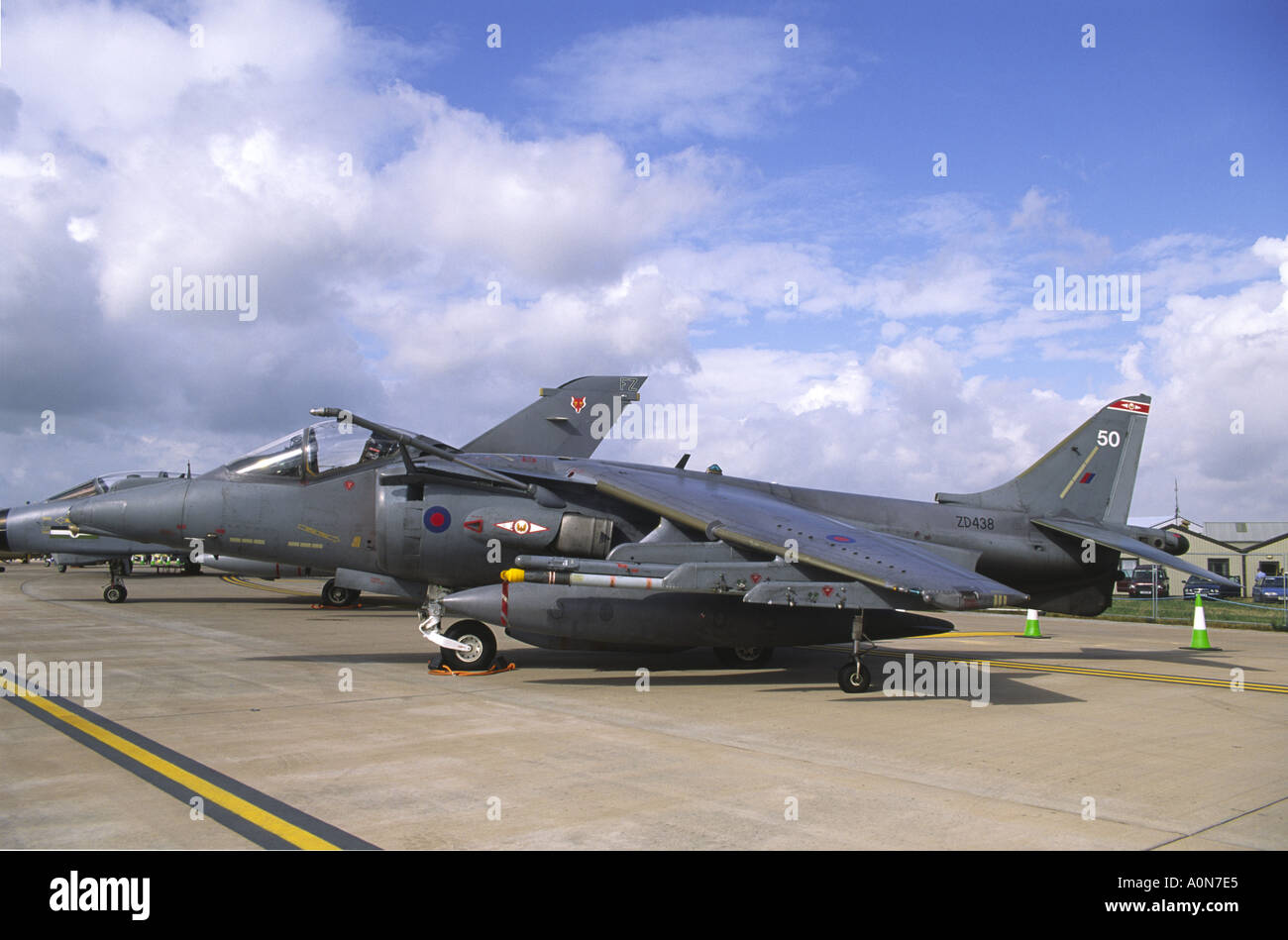 British Aerospace Harrier GR7 RAF Fairford Air Show Stock Photo Alamy