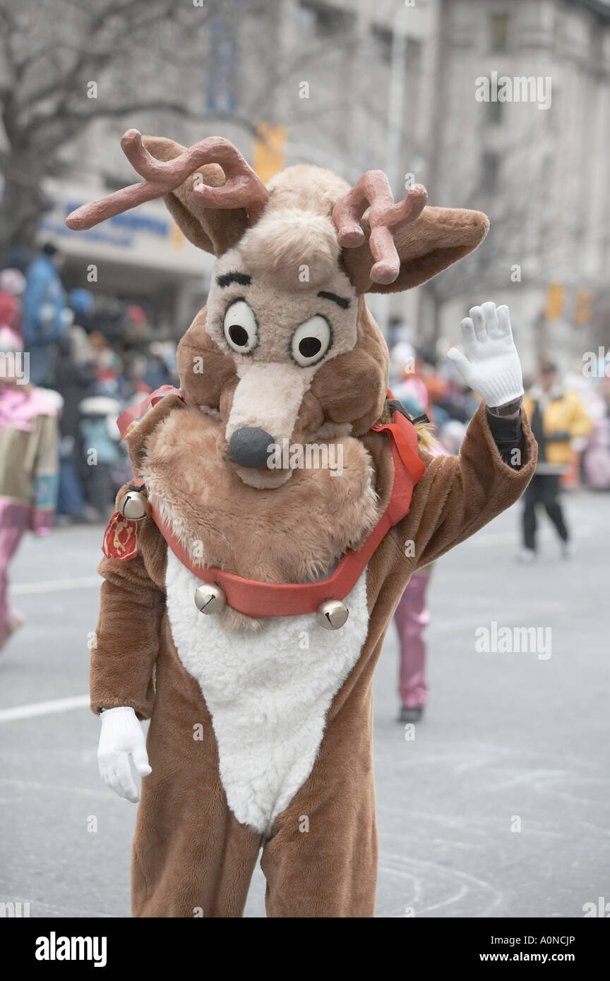 Santa Claus Parade, University Avenue, Toronto, Ontario, Canada. No