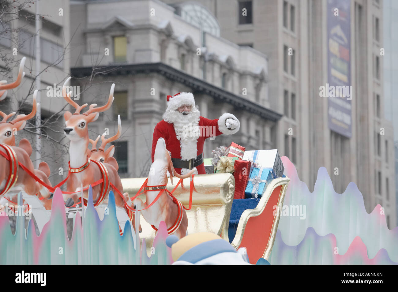 Santa Claus, Santa Claus Parade, University Avenue, Toronto, Ontario