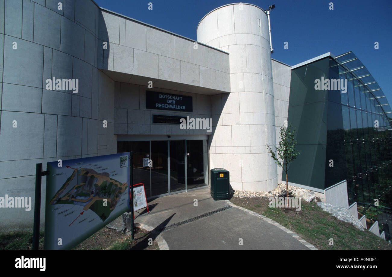 Rainforest house zoo schoenbrunn vienna hires stock photography and