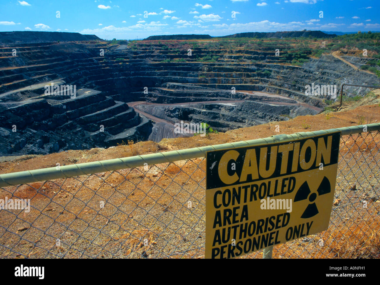 Ranger Uranium Mine Kakadu Park NT Australia Stock Photo