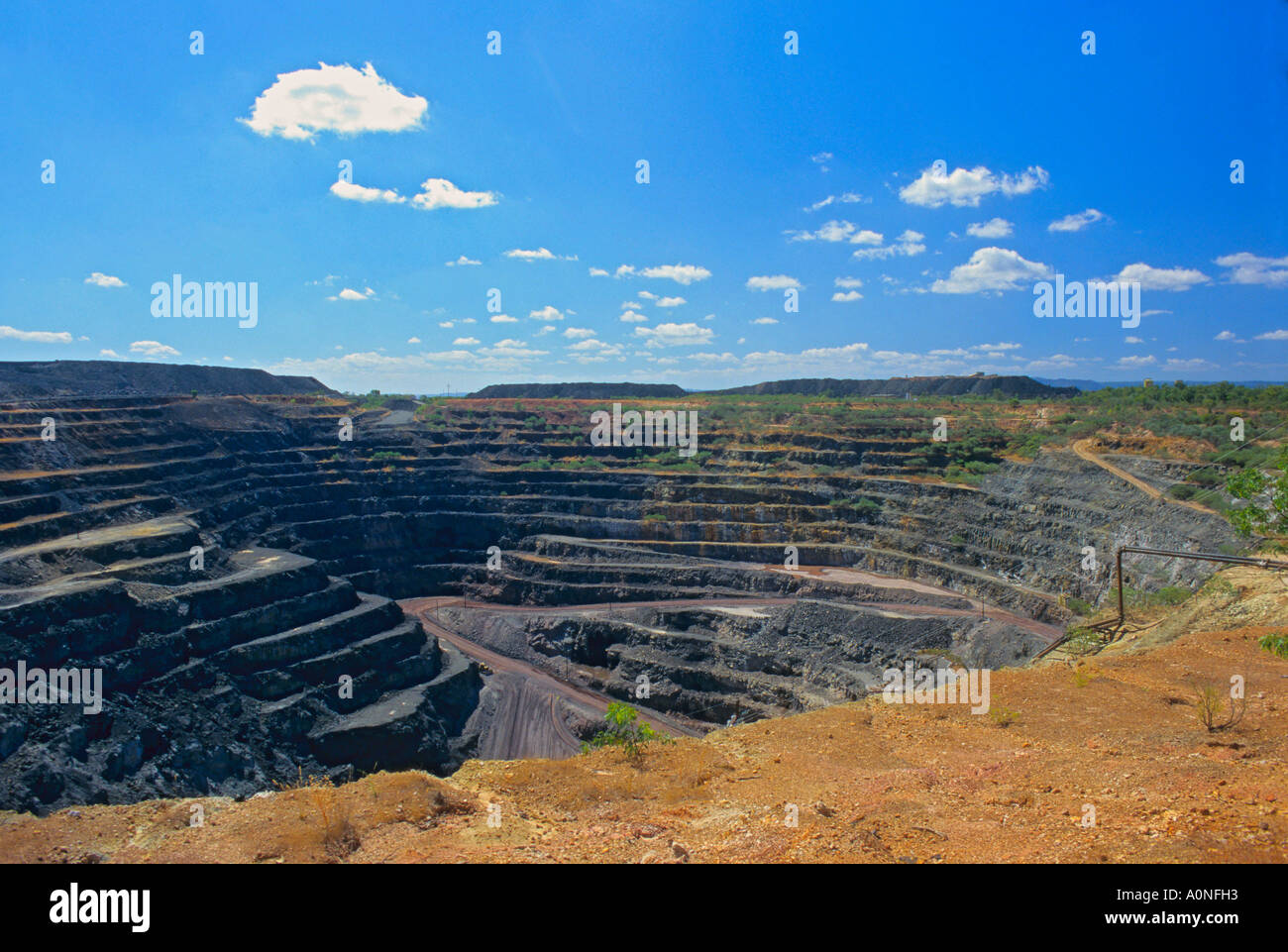 Ranger Uranium Mine Kadadu Park NT Australia Stock Photo