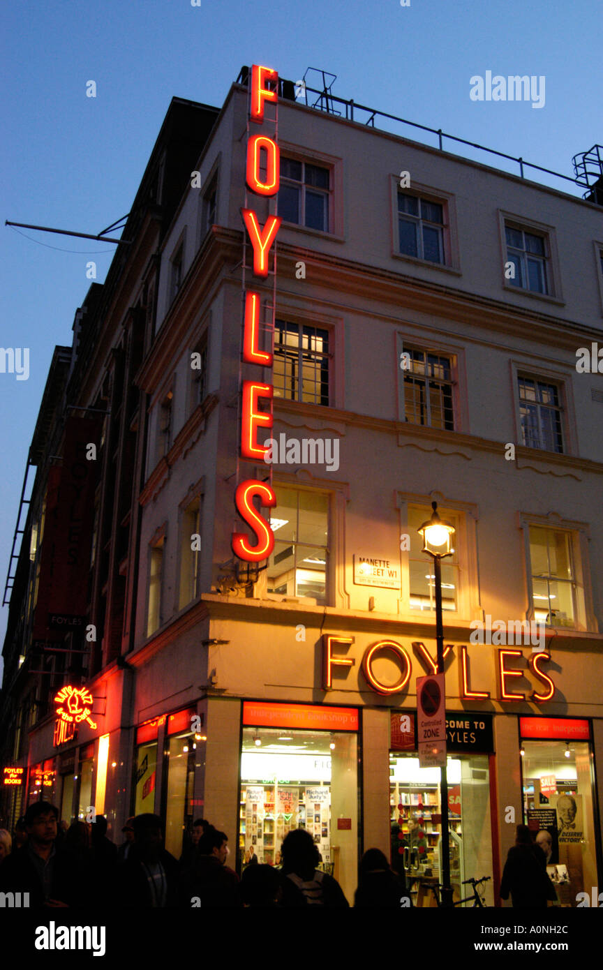 Foyles on Charing Cross Road London England UK Stock Photo Alamy