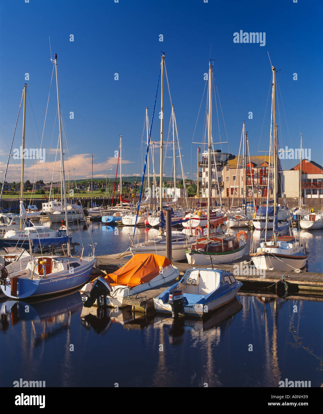 Nairn harbour, Highland, Scotland, UK Stock Photo Alamy